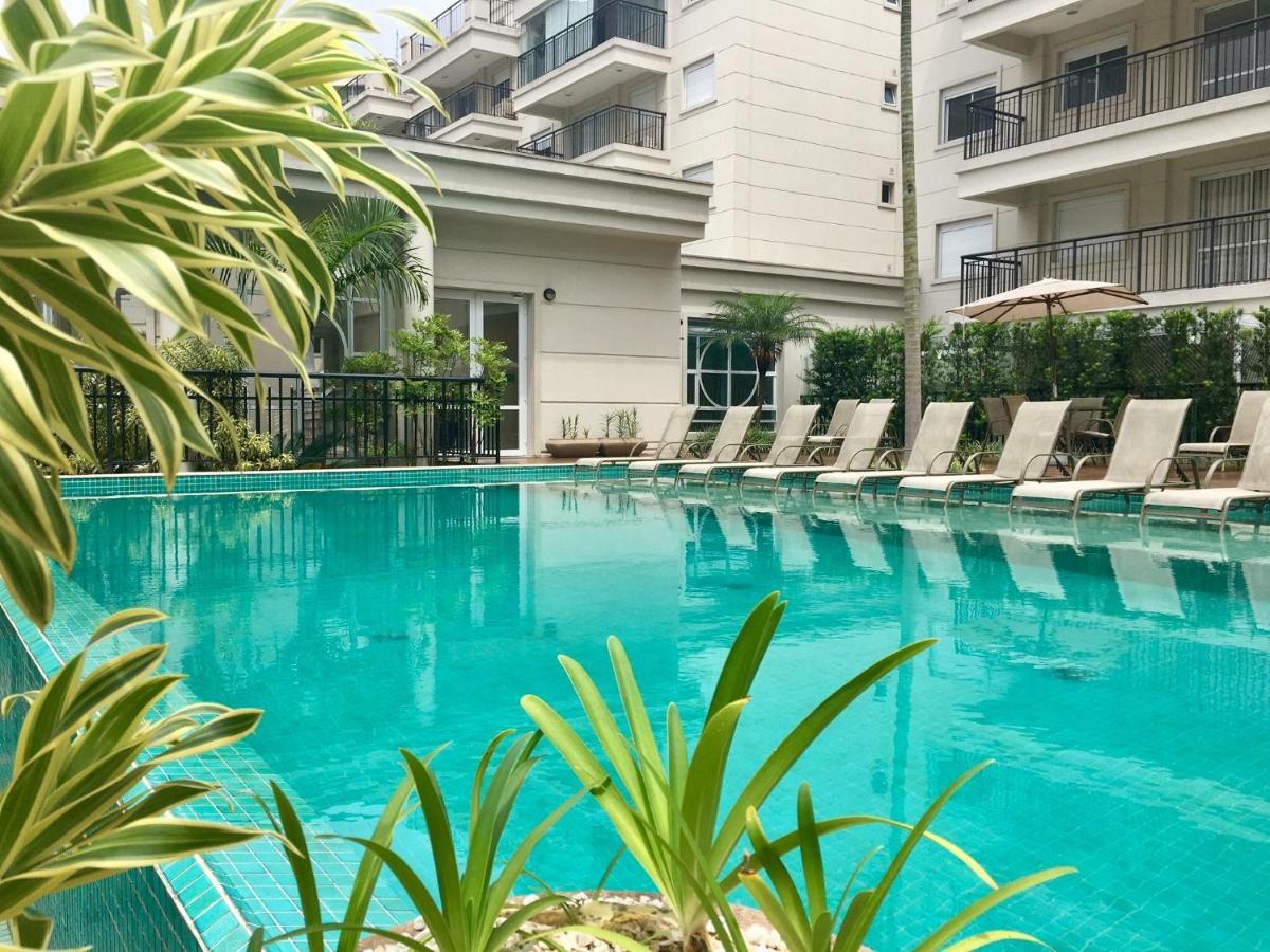 Apt A 150M Do Hospital Albert Einstein E Morumbis, 2 Banheiros, Piscina, Sauna E Vaga, Sao Paulo
